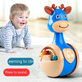 Tumbler Children's Early Childhood Educational Toys (Option: Blue Deer)