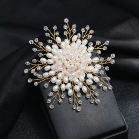 Temperament Luxury Pearl Brooch Female Fashion (Option: 3 Style)