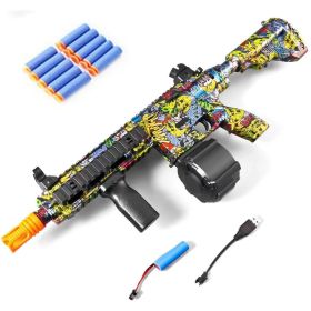 Children's Hand Integrated Assault Rifle Toy (Color: Yellow)