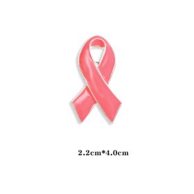 Metal Badge AIDS Prevention Activity Red Ribbon (Option: New fans with large size)