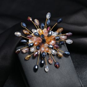 Temperament Luxury Pearl Brooch Female Fashion (Option: 6 Style)