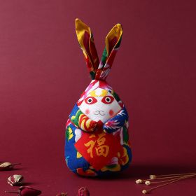 Folk Characteristic Handmade Fabric Gift Commemorative Doll (Option: Basket Presbyopic Cloth)