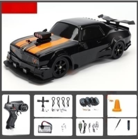 Rc Remote Control Car AE86 Four-wheel Drive High-speed Drift Racing Car (Color: Black)