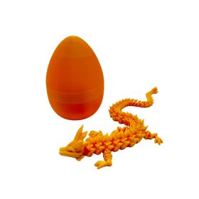 3D Printing Dragon Egg Colorful Egg Crystal Joint Toy (Option: Laser Pure Gold)