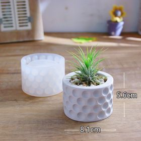 Succulent Bonsai Silicone Mold Storage Box (Option: I Mold)