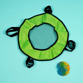 Double Throwing Ball Toddler Group Child Sense Training Equipment (Option: Double Throwing Ball Green)