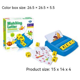 Alphabet Desktop Game Learning Numbers Matching Early Education Toys (Option: Letter Matching)