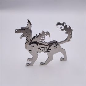 Roaring Sky Dog Dream Elk Metal Puzzle Toy (Option: Xiao Tian Gou)