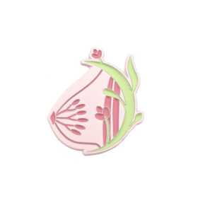 Self Made Human Organ Brooch Decoration Badge (Option: ZQ breast)