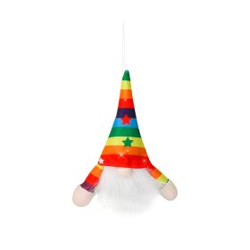 Rainbow Gnome Colorful Plush Kids Room Decoration Home Decoration Doll (Color: colorful2)