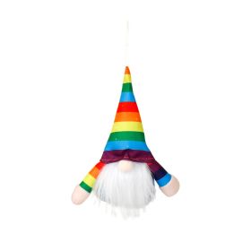 Rainbow Gnome Colorful Plush Kids Room Decoration Home Decoration Doll (Color: colorful1)