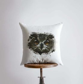 Dark Owl | Owl Gifts | Bird | Brid Prints | Bird DÃ©cor | Accent Pillow Covers | Throw Pillow Covers | Pillow | Room DÃ©cor | Bedroom DÃ©cor (Dimensions: 121x12)