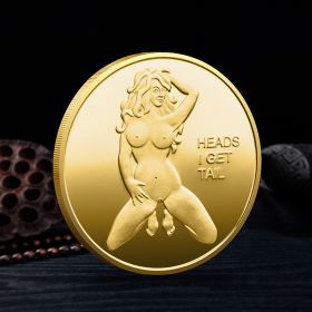 Lucky Girls Take A Chance Commemorative Coin (Option: Gold1-40x3 31g)