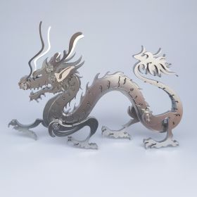 3D Metal Puzzle Model Decoration Toy (Option: Zodiac dragon)