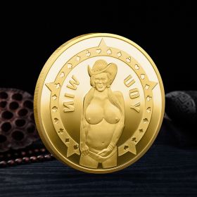 Lucky Girls Take A Chance Commemorative Coin (Option: Gold3-40x3 31g)