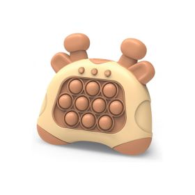 Fast Push Game Cute Animals Version 2nd Generation (Option: Brown Giraffe)