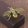 1pc Bee Figurines, Creative Decorative Bee Statues Bee Desktop Ornament For Rustic Office Home Decor