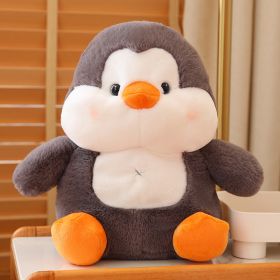 Little Panda Penguin Doll Doll Pillow (Option: Penguin-35CM)