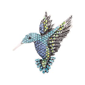 New Retro Style Alloy Hummingbird Brooch (Option: Xz4221I)